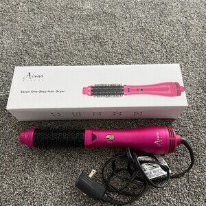 Pursonic One-Step Hair Dryer & Volumizing Hot Air Brush Pink 1000W Ionic